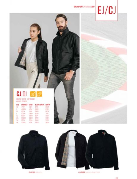 CEO Jacket CJ01 Series (Unisex) - YOS Uniform & Premium Sdn. Bhd.